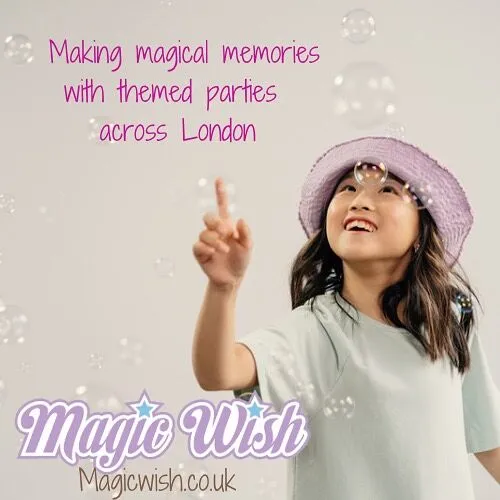 Making magical memories for parties and events across #london visit www.MagicWish.co.Uk to see our wide range of themed parties! #childrenspartyideas #kidspartylondon #childrenspartyentertainment #partymagician #kidsentertainerlondon #kidsentertainer #childrenspartyentertainment