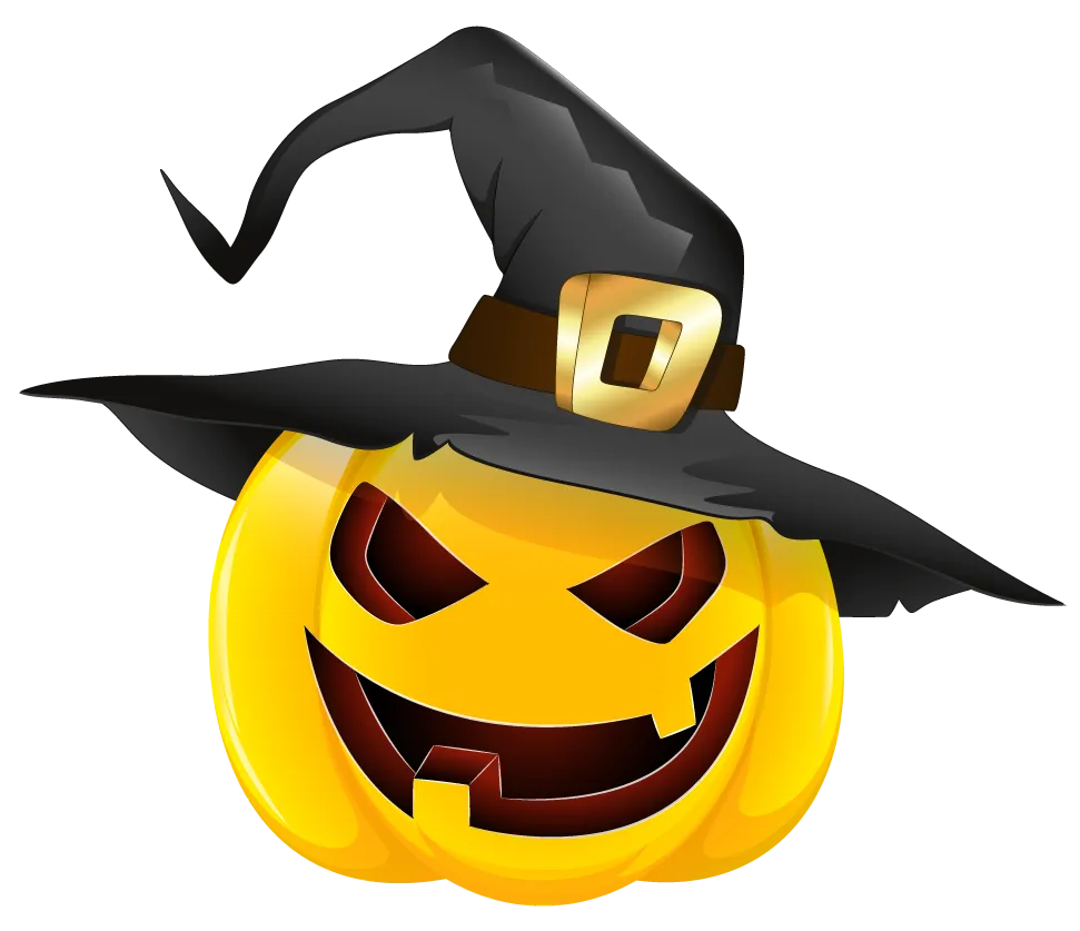 Halloween kids party entertainer chelsea pumpkin-with-witch-hat-clipart-gallery-witch-pumpkin
